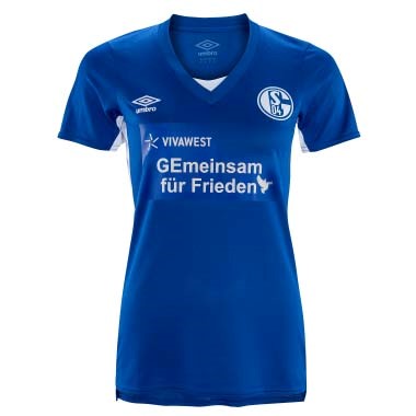 Camiseta Schalke 04 Primera Equipación Mujer 2022/2023